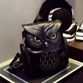PU Embossed Owl Backpack for Trendy Women in Guang Dong Province - Himpall